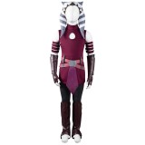 Kids Children Ahsoka Tano Suit Cosplay Costume Halloween Carnival Outfit