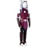 Kids Children Ahsoka Tano Suit Cosplay Costume Halloween Carnival Outfit