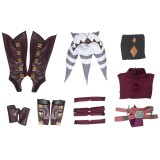 Kids Children Ahsoka Tano Suit Cosplay Costume Halloween Carnival Outfit
