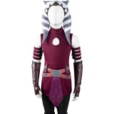 Kids Children Ahsoka Tano Suit Cosplay Costume Halloween Carnival Outfit