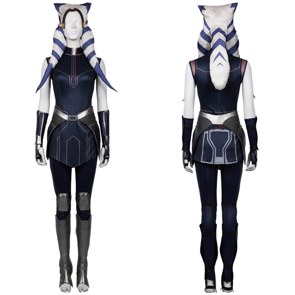 The Clone Wars Season 7 Ahsoka Tano Suit Cosplay Costume Halloween Carnival Outfit