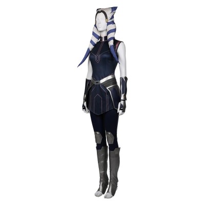 The Clone Wars Season 7 Ahsoka Tano Suit Cosplay Costume Halloween Carnival Outfit