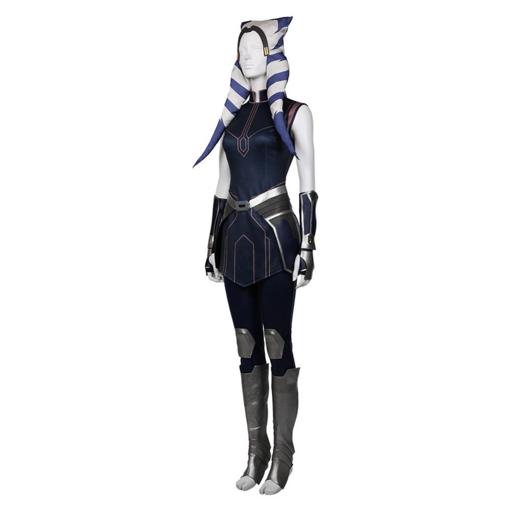 The Clone Wars Season 7 Ahsoka Tano Suit Cosplay Costume Halloween Carnival Outfit