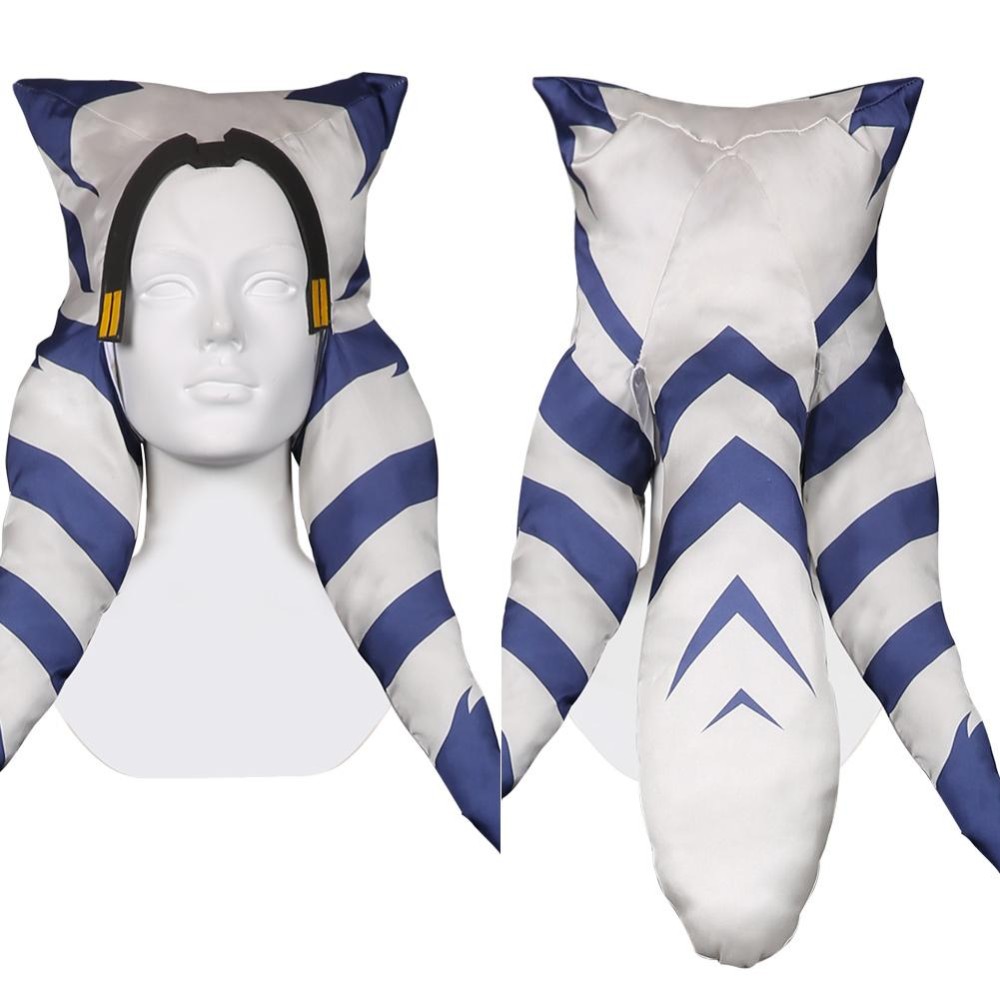 Ahsoka Tano Adult Hat Headgear Accessories Props Cosplay Costume Halloween Carnival
