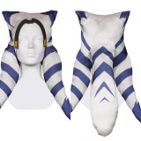 Ahsoka Tano Adult Hat Headgear Accessories Props Cosplay Costume Halloween Carnival