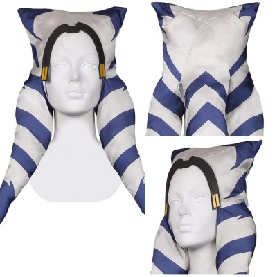 Ahsoka Tano Adult Hat Headgear Accessories Props Cosplay Costume Halloween Carnival
