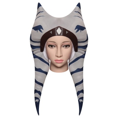 Ahsoka Tano Adult Hat Cap Headgear Accessories Suit Props Cosplay Costume Halloween Carnival