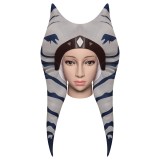 Ahsoka Tano Adult Hat Cap Headgear Accessories Suit Props Cosplay Costume Halloween Carnival