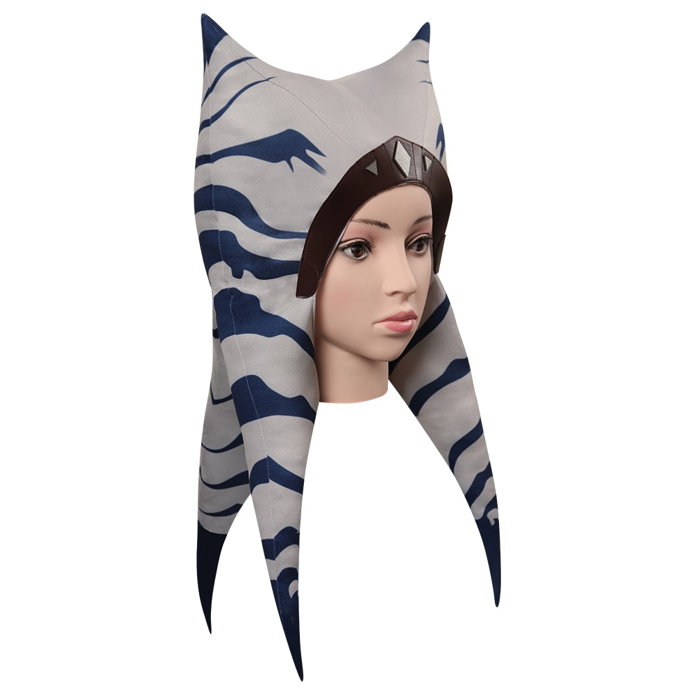 Ahsoka Tano Adult Hat Cap Headgear Accessories Suit Props Cosplay Costume Halloween Carnival