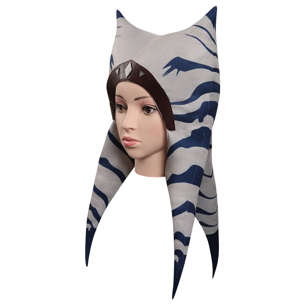 Ahsoka Tano Adult Hat Cap Headgear Accessories Suit Props Cosplay Costume Halloween Carnival