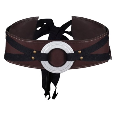 Ahsoka Brown Leather Belt Accessories Cosplay Costume Halloween Carnival