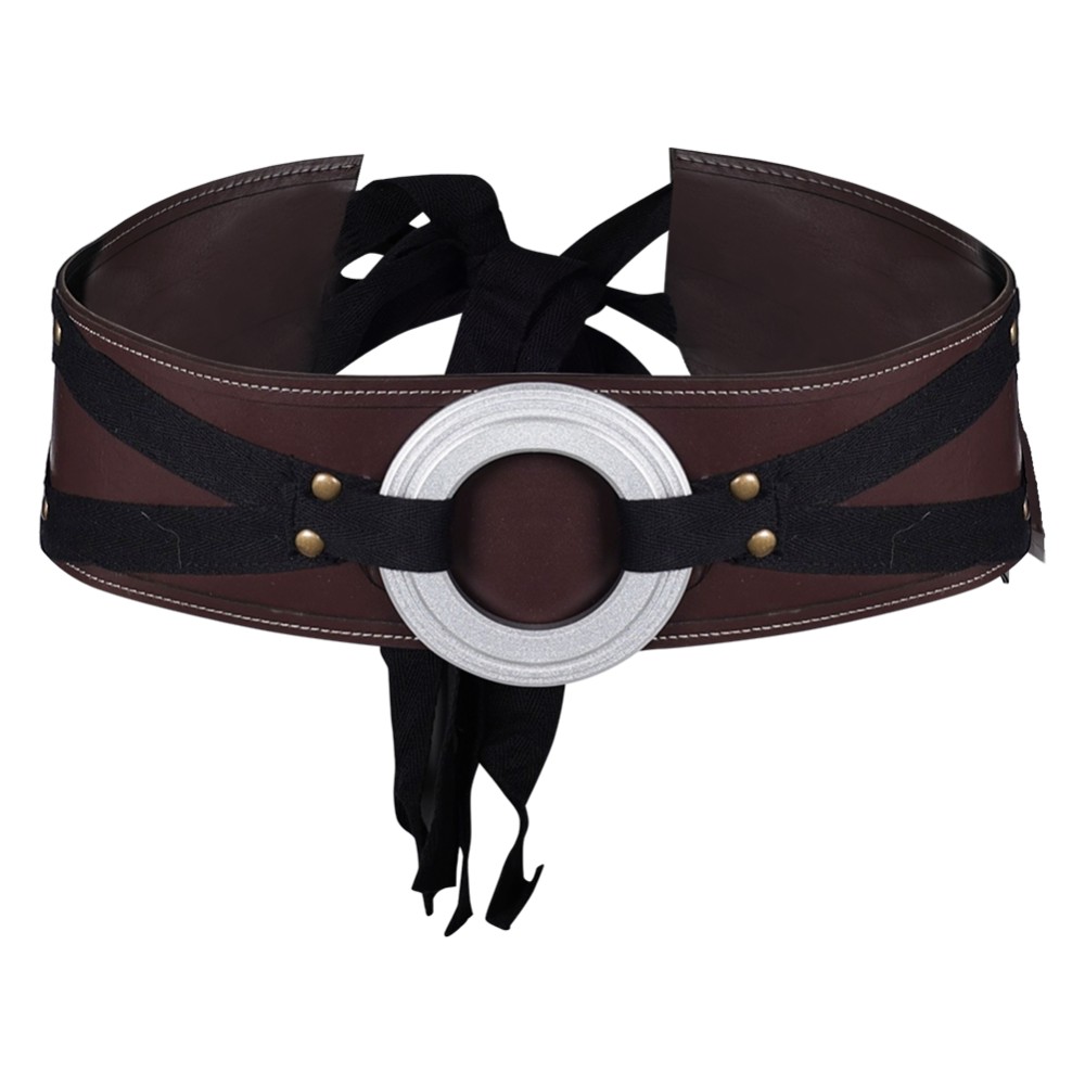 Ahsoka Brown Leather Belt Accessories Cosplay Costume Halloween Carnival