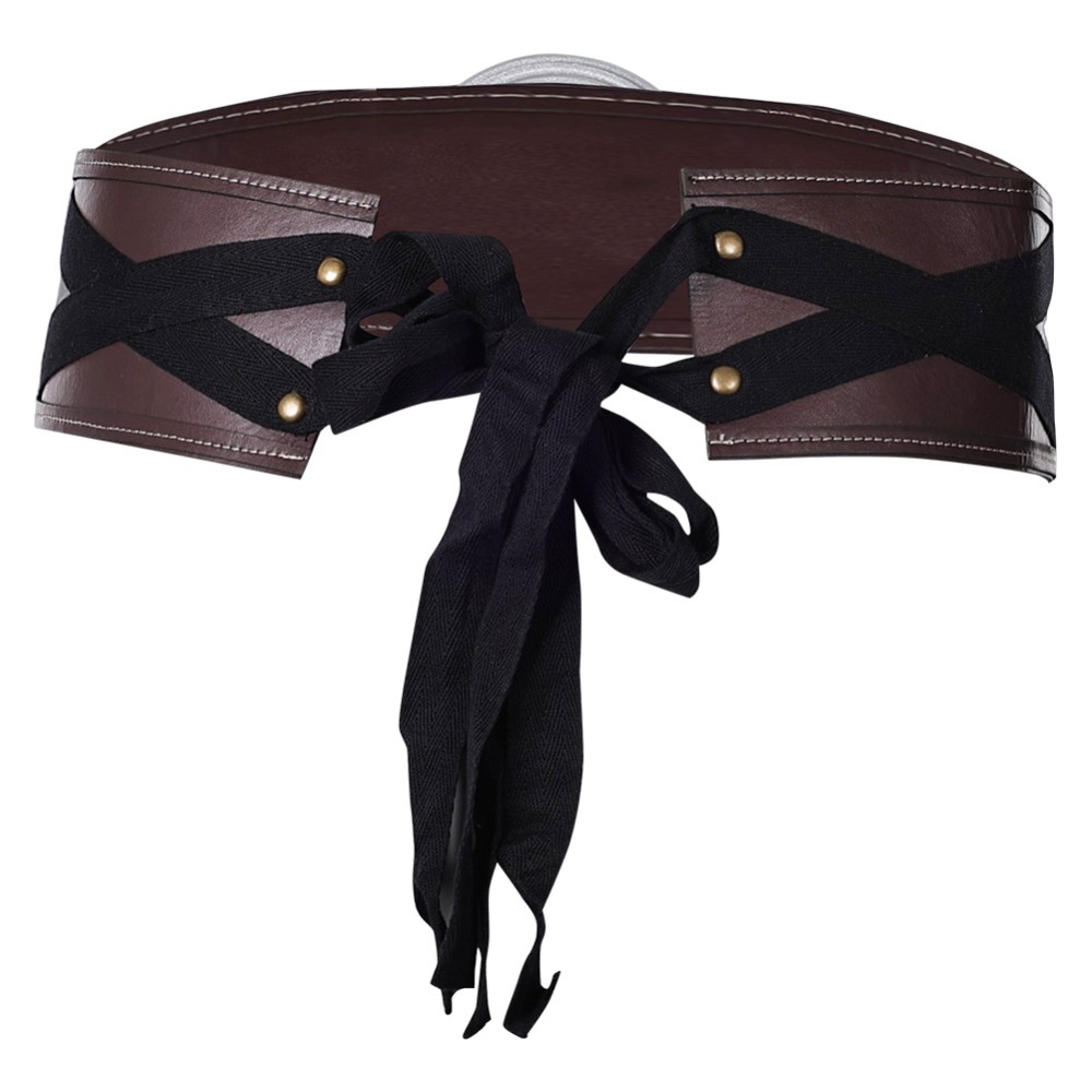 Ahsoka Brown Leather Belt Accessories Cosplay Costume Halloween Carnival