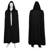 Ahsoka Baylan Skoll Black Jedi Cloak Party Cosplay Costume Halloween Carnival