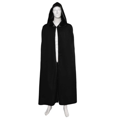 Ahsoka Baylan Skoll Black Jedi Cloak Party Cosplay Costume Halloween Carnival