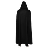 Ahsoka Baylan Skoll Black Jedi Cloak Party Cosplay Costume Halloween Carnival