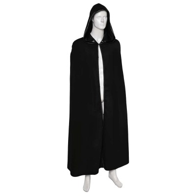 Ahsoka Baylan Skoll Black Jedi Cloak Party Cosplay Costume Halloween Carnival