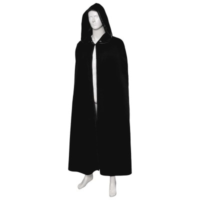 Ahsoka Baylan Skoll Black Jedi Cloak Party Cosplay Costume Halloween Carnival