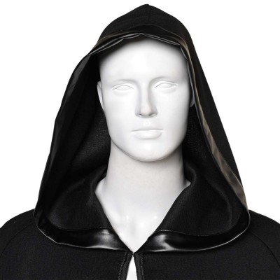 Ahsoka Baylan Skoll Black Jedi Cloak Party Cosplay Costume Halloween Carnival