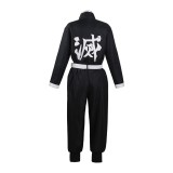 Agatsuma Zenitsu Suit Cosplay Costume Halloween Carnival Outfit