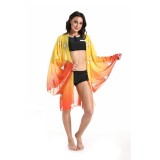 Agatsuma Zenitsu Bikini Beach Swimsuit Set Cosplay Costume Halloween Carnival