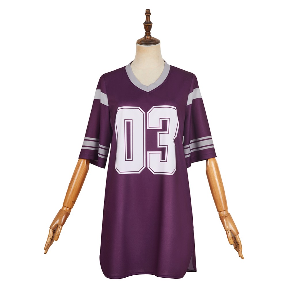 Agatha All Along (2024) Agatha Harkness Purple T-shirt Cosplay Costume Halloween Carnival