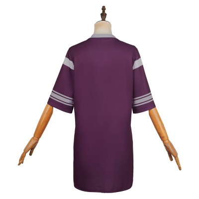 Agatha All Along (2024) Agatha Harkness Purple T-shirt Cosplay Costume Halloween Carnival