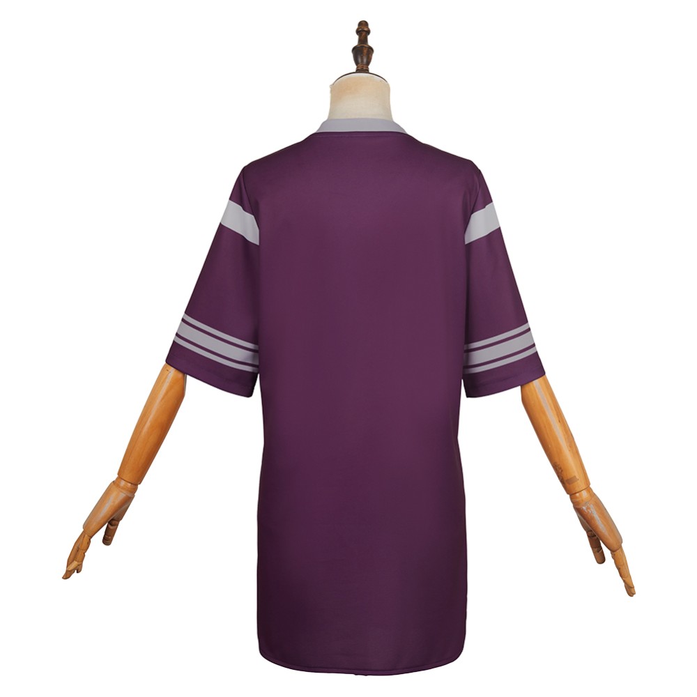 Agatha All Along (2024) Agatha Harkness Purple T-shirt Cosplay Costume Halloween Carnival