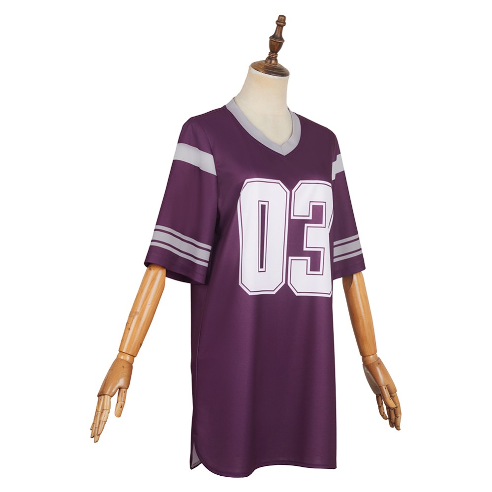 Agatha All Along (2024) Agatha Harkness Purple T-shirt Cosplay Costume Halloween Carnival