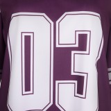 Agatha All Along (2024) Agatha Harkness Purple T-shirt Cosplay Costume Halloween Carnival