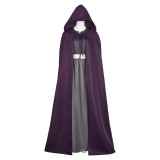 Agatha: Darkhold Diaries (2024) Agatha Harkness Grey Cloak Set Cosplay Costume Halloween Carnival Outfit