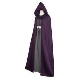 Agatha: Darkhold Diaries (2024) Agatha Harkness Grey Cloak Set Cosplay Costume Halloween Carnival Outfit