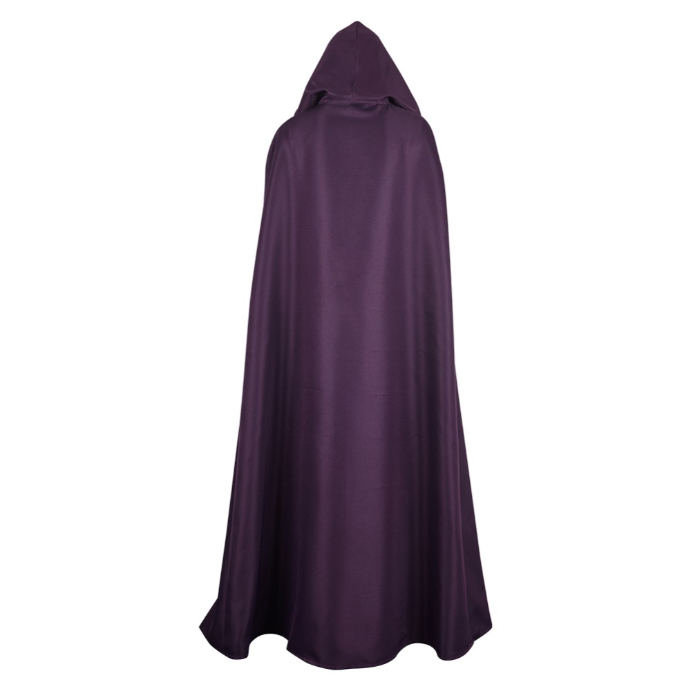 Agatha: Darkhold Diaries (2024) Agatha Harkness Grey Cloak Set Cosplay Costume Halloween Carnival Outfit