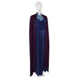 Agatha All Along Agatha Harkness Cloak Dress Set Suit Cosplay Costume Halloween Carnival Outfit