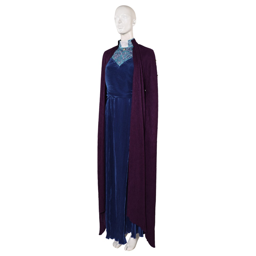 Agatha All Along Agatha Harkness Cloak Dress Set Suit Cosplay Costume Halloween Carnival Outfit