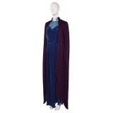 Agatha All Along Agatha Harkness Cloak Dress Set Suit Cosplay Costume Halloween Carnival Outfit
