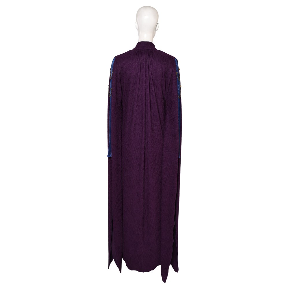Agatha All Along Agatha Harkness Cloak Dress Set Suit Cosplay Costume Halloween Carnival Outfit