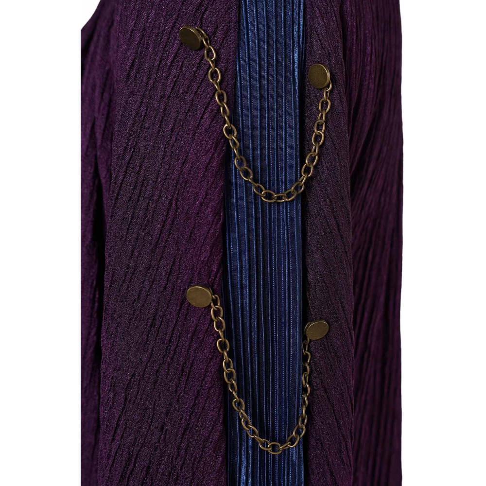 Agatha All Along Agatha Harkness Cloak Dress Set Suit Cosplay Costume Halloween Carnival Outfit
