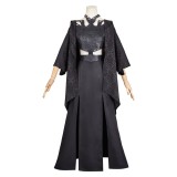 Agatha All Along (2024) Rio Vidal Death Women Black Dress Cosplay Costume Halloween Carnival Outfit
