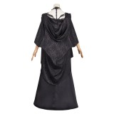 Agatha All Along (2024) Rio Vidal Death Women Black Dress Cosplay Costume Halloween Carnival Outfit