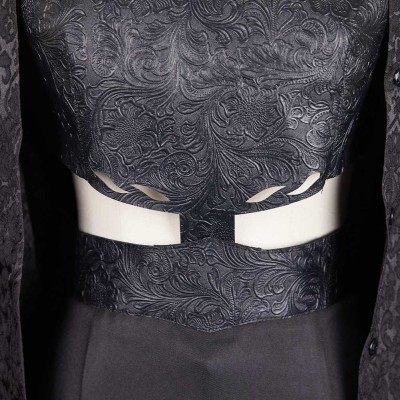 Agatha All Along (2024) Rio Vidal Death Women Black Dress Cosplay Costume Halloween Carnival Outfit