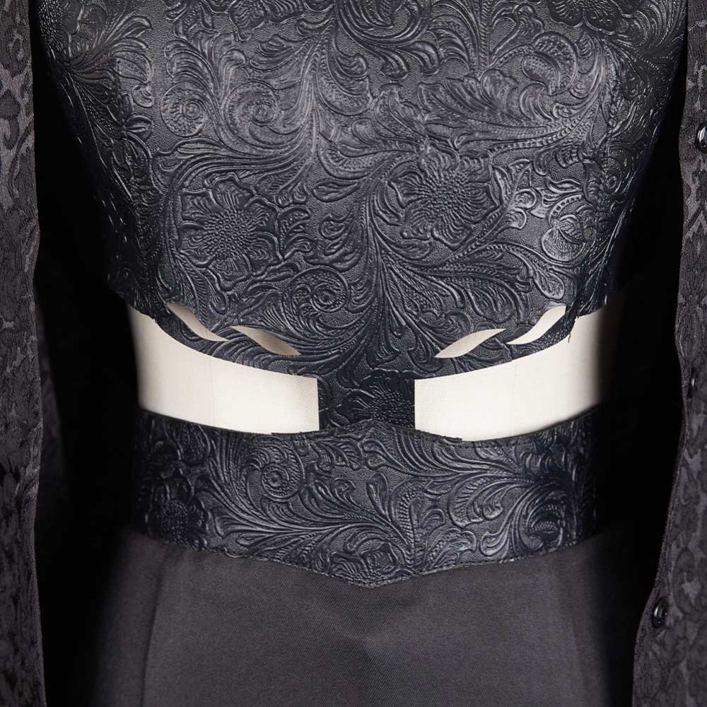 Agatha All Along (2024) Rio Vidal Death Women Black Dress Cosplay Costume Halloween Carnival Outfit