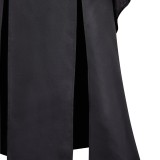 Agatha All Along (2024) Rio Vidal Death Women Black Dress Cosplay Costume Halloween Carnival Outfit