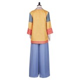 Agatha All Along (2024) Lilia Calderu Women Yellow Coat Cosplay Costume Halloween Carnival Outfit