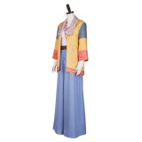 Agatha All Along (2024) Lilia Calderu Women Yellow Coat Cosplay Costume Halloween Carnival Outfit