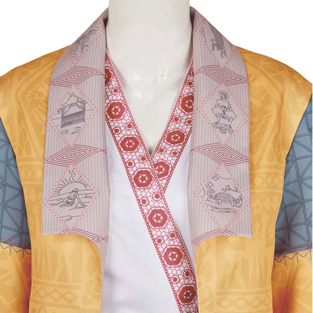 Agatha All Along (2024) Lilia Calderu Women Yellow Coat Cosplay Costume Halloween Carnival Outfit