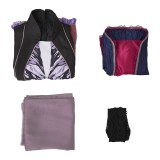 Agatha All Along (2024) Agatha Harkness Ghost Purple Dress Cosplay Costume Halloween Carnival Outfit