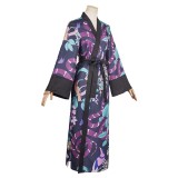 Agatha All Alone(2024) Agatha Harkness Printed Robe Cosplay Costume Halloween Carnival Outfit