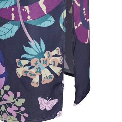 Agatha All Alone(2024) Agatha Harkness Printed Robe Cosplay Costume Halloween Carnival Outfit