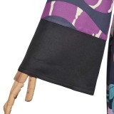 Agatha All Alone(2024) Agatha Harkness Printed Robe Cosplay Costume Halloween Carnival Outfit